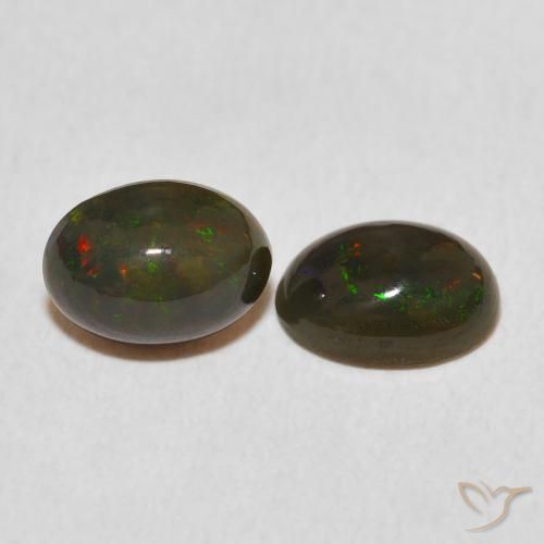 Shop natural 1.59ct Multicolore Opale gems, ovale, from Ethiopie at GemSelect. In stock, global shipping!