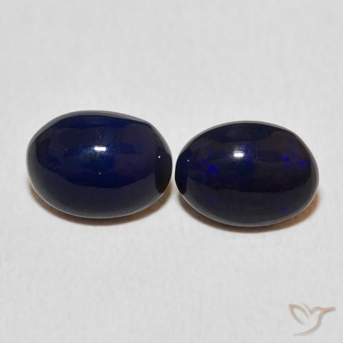1.34ctw Naturel Multicolore Opale, ovale, Opaque, Photo A