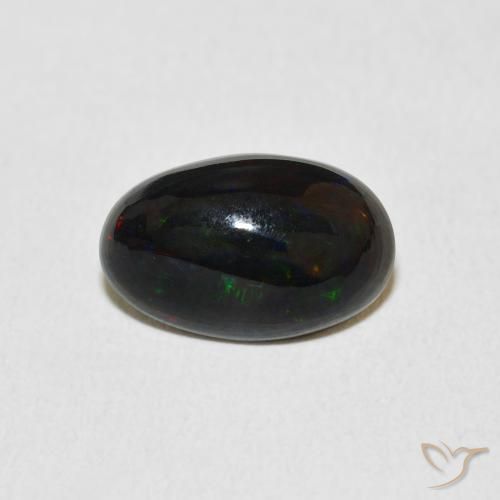 2.16ct Naturel Multicolore Opale, ovale, Opaque, Photo A