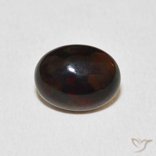 1.14ct Naturel Multicolore Opale, ovale, Opaque