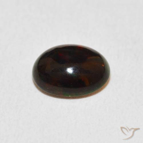 Opale Multicolore naturelle ovale, 1.14 ct, Opaque
