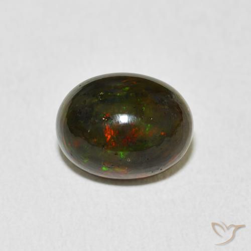 1.89ct Naturel Multicolore Opale, ovale, Opaque