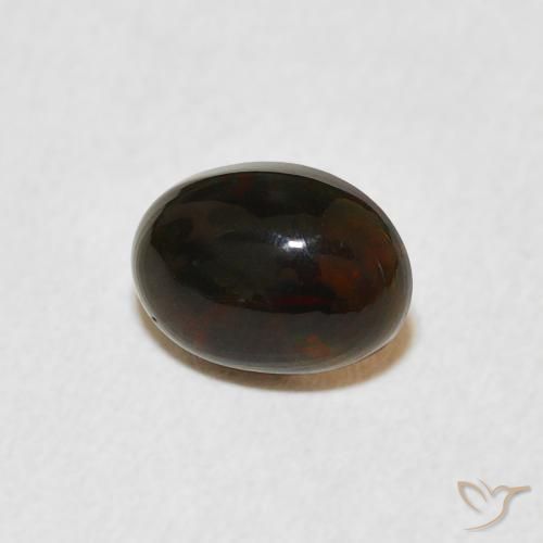 Opale Multicolore naturelle ovale, 0.54 ct, Opaque