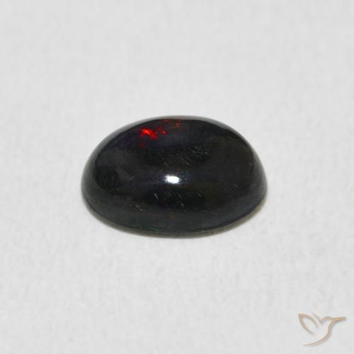 Opale Multicolore naturelle ovale, 0.52 ct, Opaque