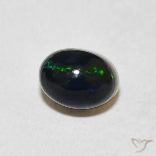 Opale Multicolore naturelle ovale, 1.11 ct, Opaque