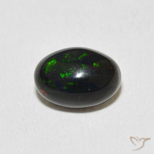 Opale Multicolore naturelle ovale, 1.56 ct, Opaque