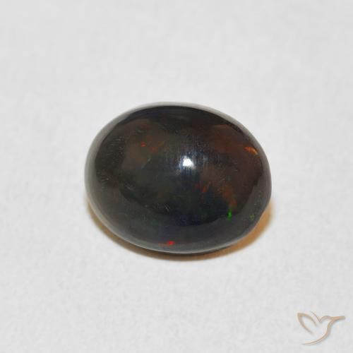 Opale Multicolore naturelle ovale, 1.59 ct, Opaque