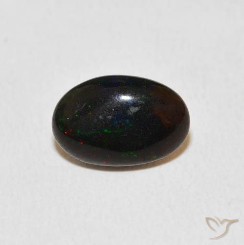 Opale Multicolore naturelle ovale, 1.08 ct, Opaque