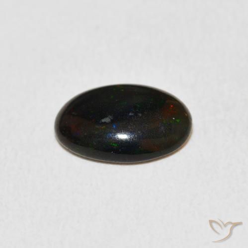 Opale Multicolore naturelle ovale, 1.08 ct, Opaque