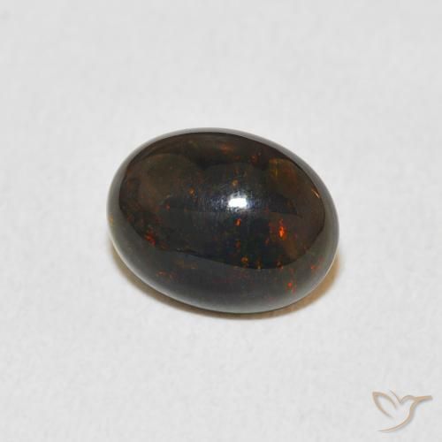 Opale Multicolore naturelle ovale, 1.14 ct, Opaque
