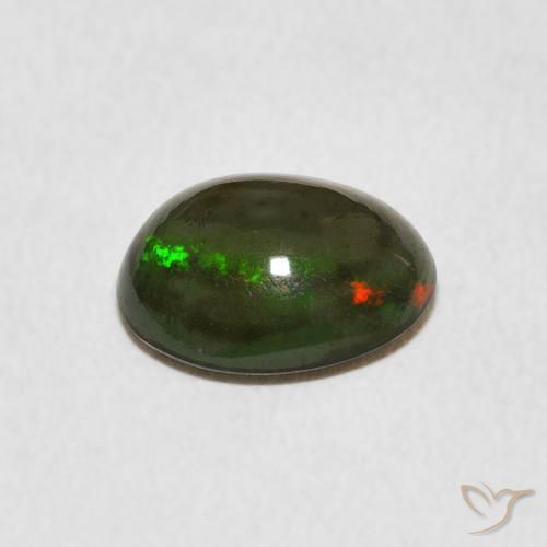 Opale Multicolore naturelle ovale, 1.54 ct, Opaque