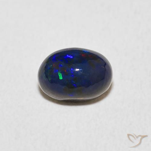 Opale Multicolore naturelle ovale, 0.57 ct, Opaque