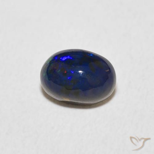 Opale Multicolore naturelle ovale, 0.57 ct, Opaque