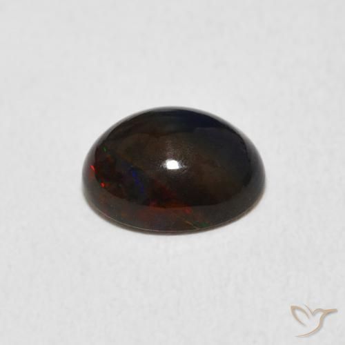 Opale Multicolore naturelle ovale, 1.29 ct, Opaque