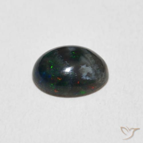 Opale Multicolore naturelle ovale, 1.16 ct, Opaque