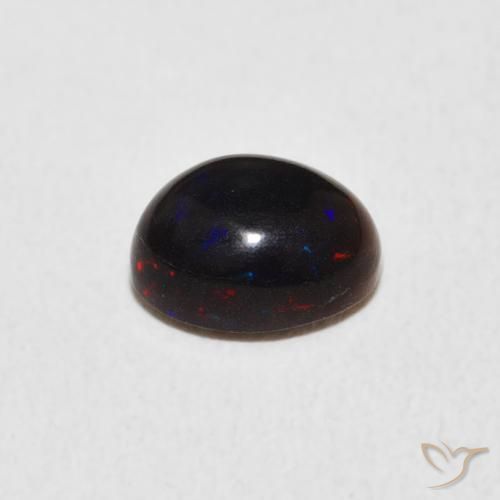 Opale Multicolore naturelle ovale, 0.82 ct, Opaque