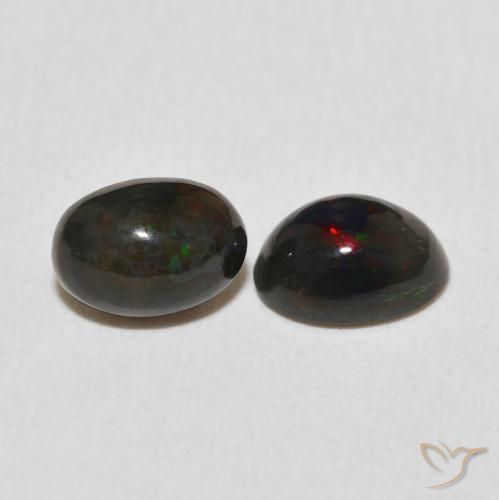 Shop natural 1.06ct Multicolore Opale gems, ovale, from Ethiopie at GemSelect. In stock, global shipping!