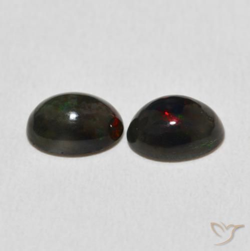 Shop natural 1.06ct Multicolore Opale gems, ovale, from Ethiopie at GemSelect. In stock, global shipping!