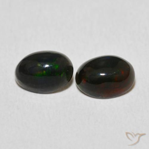 Shop natural 1.05ct Multicolore Opale gems, ovale, from Ethiopie at GemSelect. In stock, global shipping!