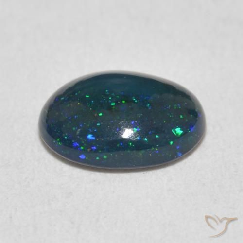 Opale Multicolore naturelle ovale, 0.95 ct, Opaque