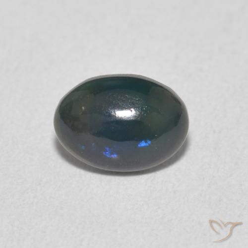 Opale Multicolore naturelle ovale, 0.49 ct, Opaque
