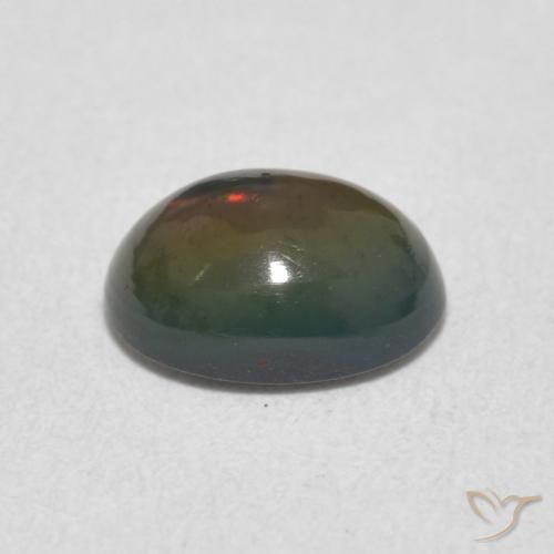 Opale Multicolore naturelle ovale, 0.92 ct, Opaque