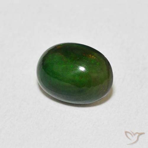 Opale Multicolore naturelle ovale, 1.03 ct, Opaque