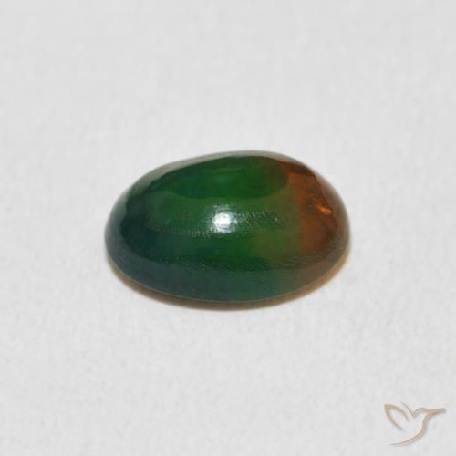 Opale Multicolore naturelle ovale, 1.16 ct, Opaque