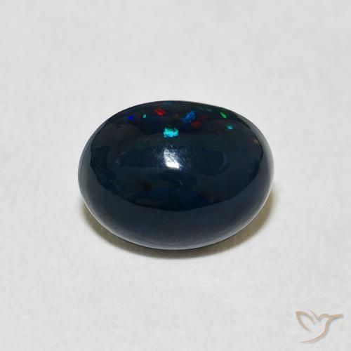 Opale Multicolore naturelle ovale, 1.10 ct, Opaque