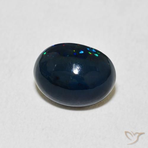 Opale Multicolore naturelle ovale, 1.10 ct, Opaque