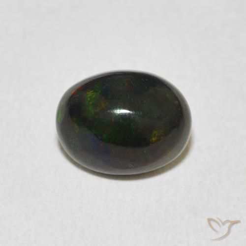 Opale Multicolore naturelle ovale, 1.40 ct, Opaque