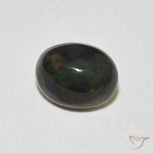 Opale Multicolore naturelle ovale, 1.40 ct, Opaque
