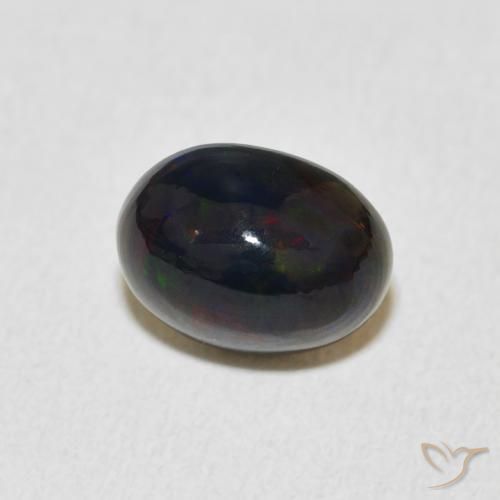 Opale Multicolore naturelle ovale, 1.29 ct, Opaque