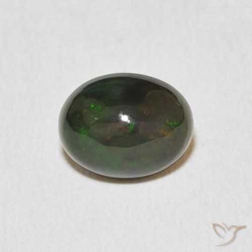 1.19ct Naturel Multicolore Opale, ovale, Opaque
