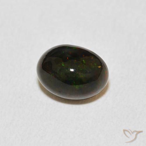 Opale Multicolore naturelle ovale, 1.09 ct, Opaque