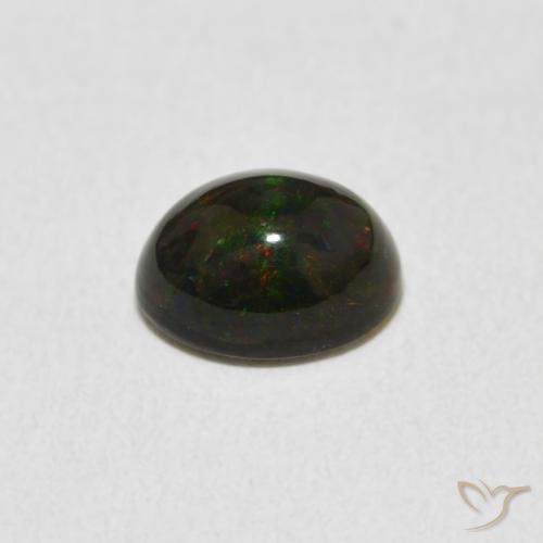 Opale Multicolore naturelle ovale, 1.09 ct, Opaque