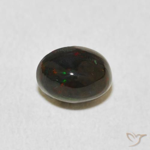 0.62ct Naturel Multicolore Opale, ovale, Opaque