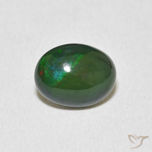 1.08ct Naturel Multicolore Opale, ovale, Opaque