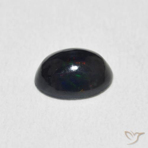 Opale Multicolore naturelle ovale, 0.70 ct, Opaque
