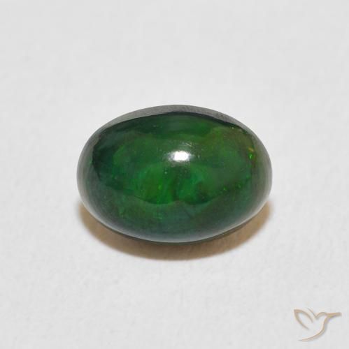 Opale Multicolore naturelle ovale, 0.60 ct, Opaque