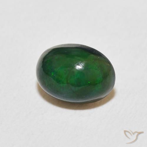 Opale Multicolore naturelle ovale, 0.60 ct, Opaque