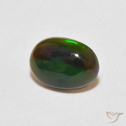 Opale Multicolore naturelle ovale, 0.43 ct, Opaque