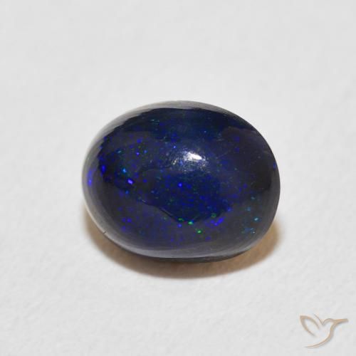 Opale Multicolore naturelle ovale, 0.92 ct, Opaque