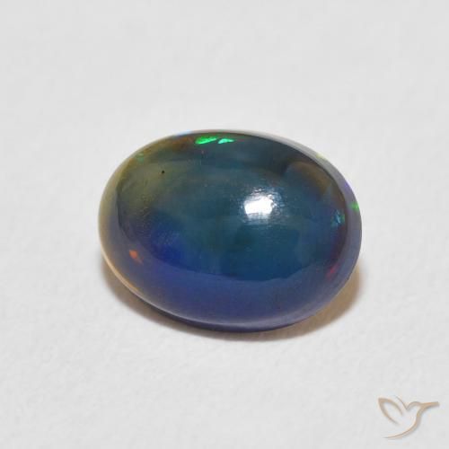Opale Multicolore naturelle ovale, 0.87 ct, Opaque