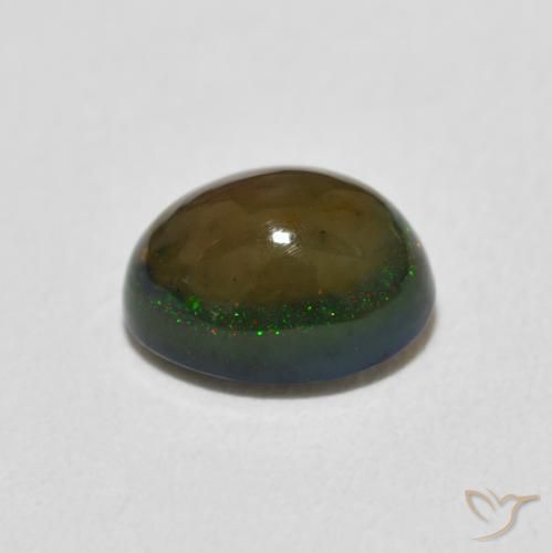 Opale Multicolore naturelle ovale, 1.19 ct, Opaque