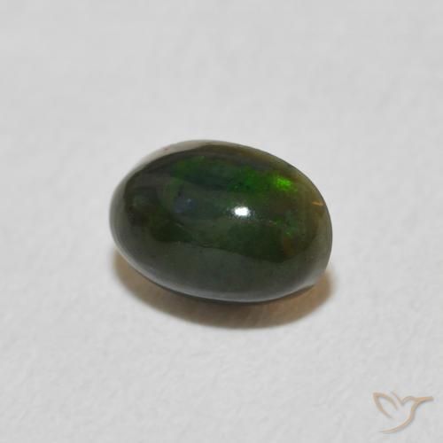 Opale Multicolore naturelle ovale, 0.31 ct, Opaque