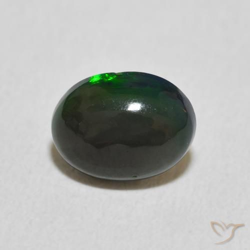 0.72ct Naturel Multicolore Opale, ovale, Opaque