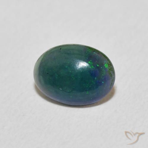 Opale Multicolore naturelle ovale, 0.27 ct, Opaque