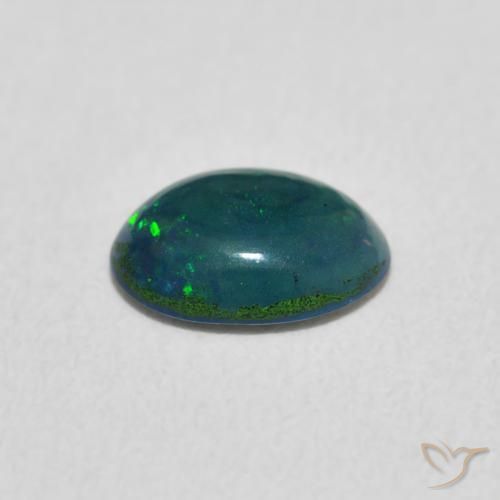 Opale Multicolore naturelle ovale, 0.27 ct, Opaque
