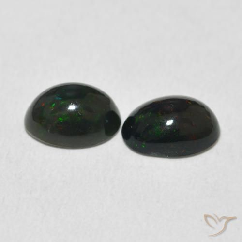 Shop natural 1.54ct Multicolore Opale gems, ovale, from Ethiopie at GemSelect. In stock, global shipping!